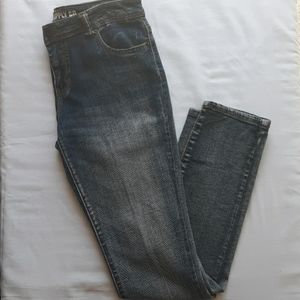 Dark Blue Washed Jeans